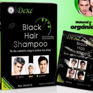 Black hair shampoo