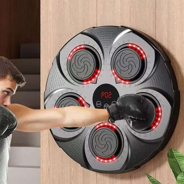 Máquina de boxeo bluetooth portatil