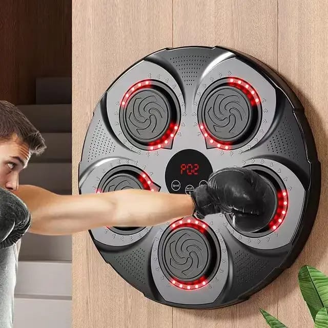 Máquina de boxeo bluetooth portatil