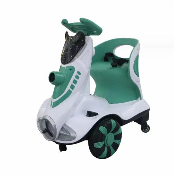 Carro Coche Eléctrico Lanza Burbujas Giro de 360°