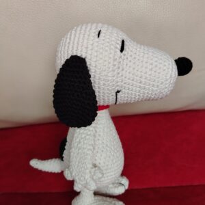 Amigurumis snoopy de amor de crochet