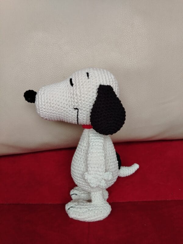 Amigurumis snoopy de amor de crochet