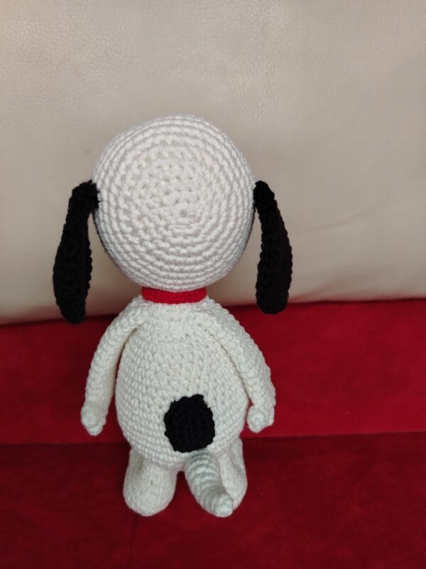 Amigurumis snoopy de amor de crochet